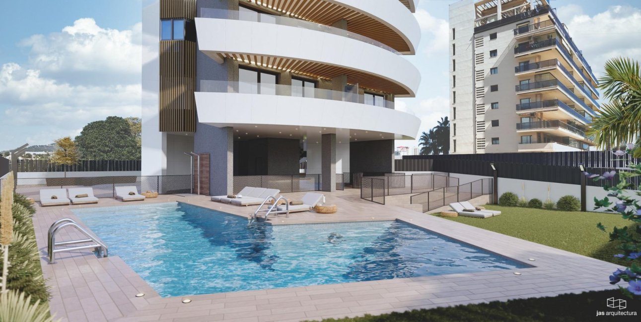 Obra nueva - Apartamento / piso -
Calpe - Playa Cantal Roig
