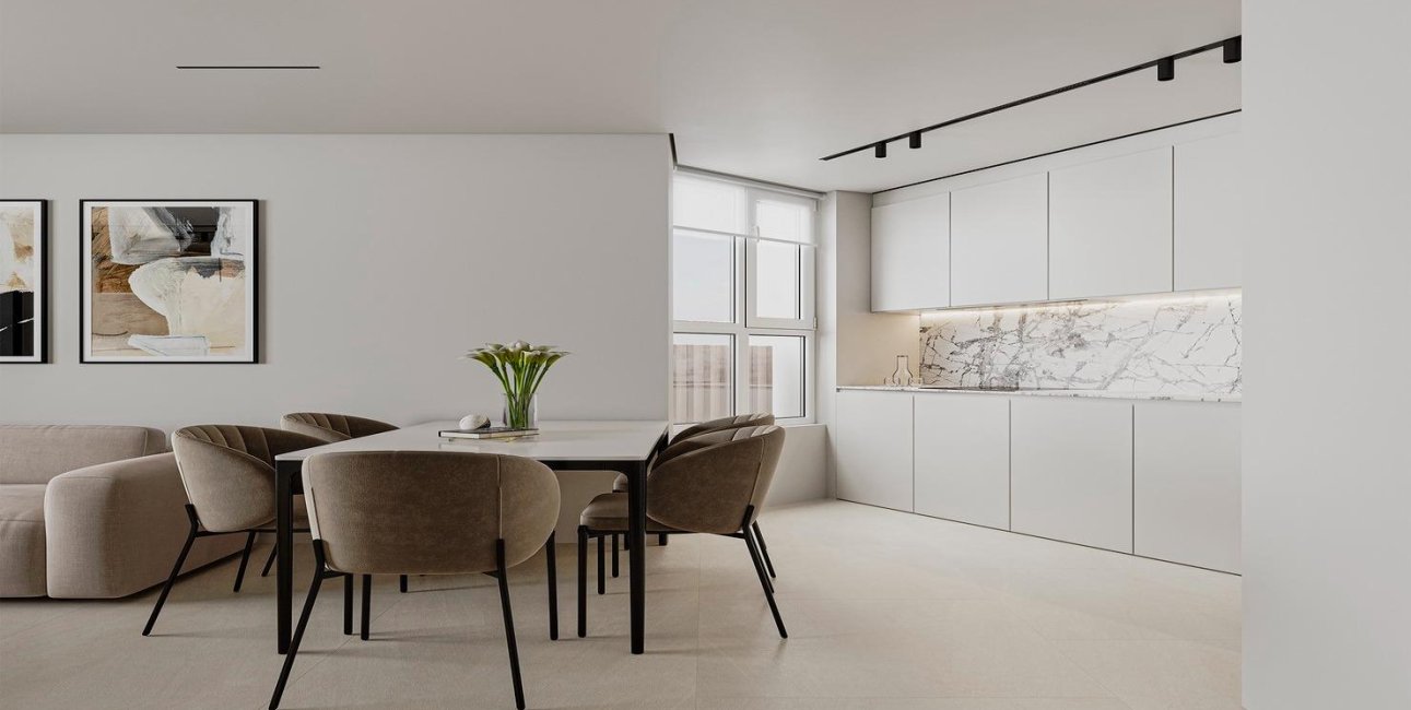 Obra nueva - Apartamento / piso -
Calpe - Playa Cantal Roig