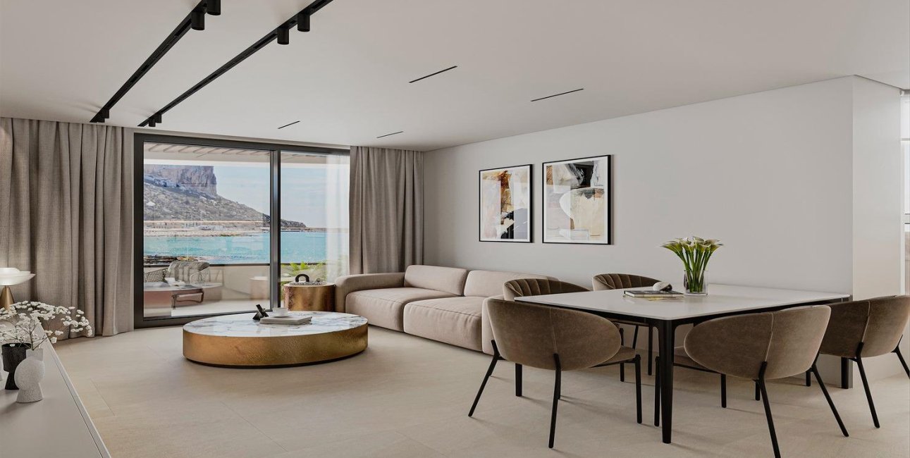 Obra nueva - Apartamento / piso -
Calpe - Playa Cantal Roig