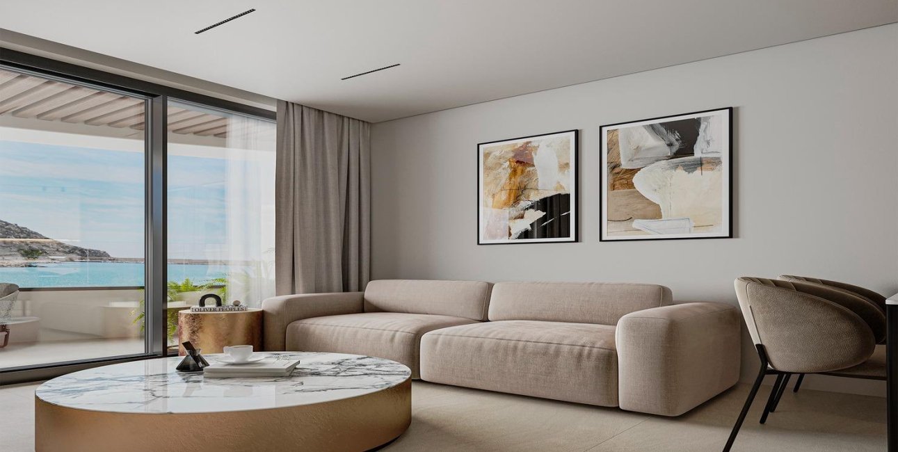 Obra nueva - Apartamento / piso -
Calpe - Playa Cantal Roig