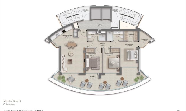 Obra nueva - Apartamento / piso -
Calpe - Playa Cantal Roig