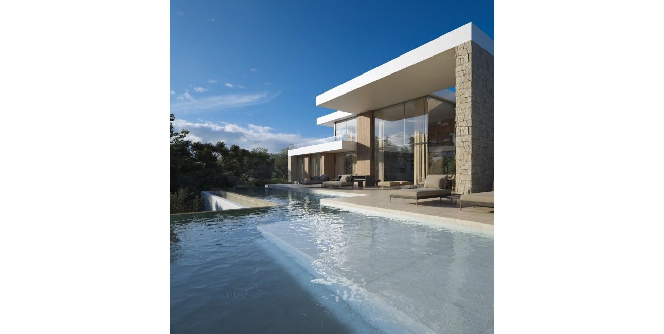 Obra nueva - Villa -
Moraira - Benimeit