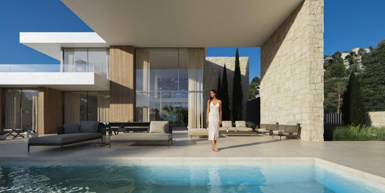 Obra nueva - Villa -
Moraira - Benimeit