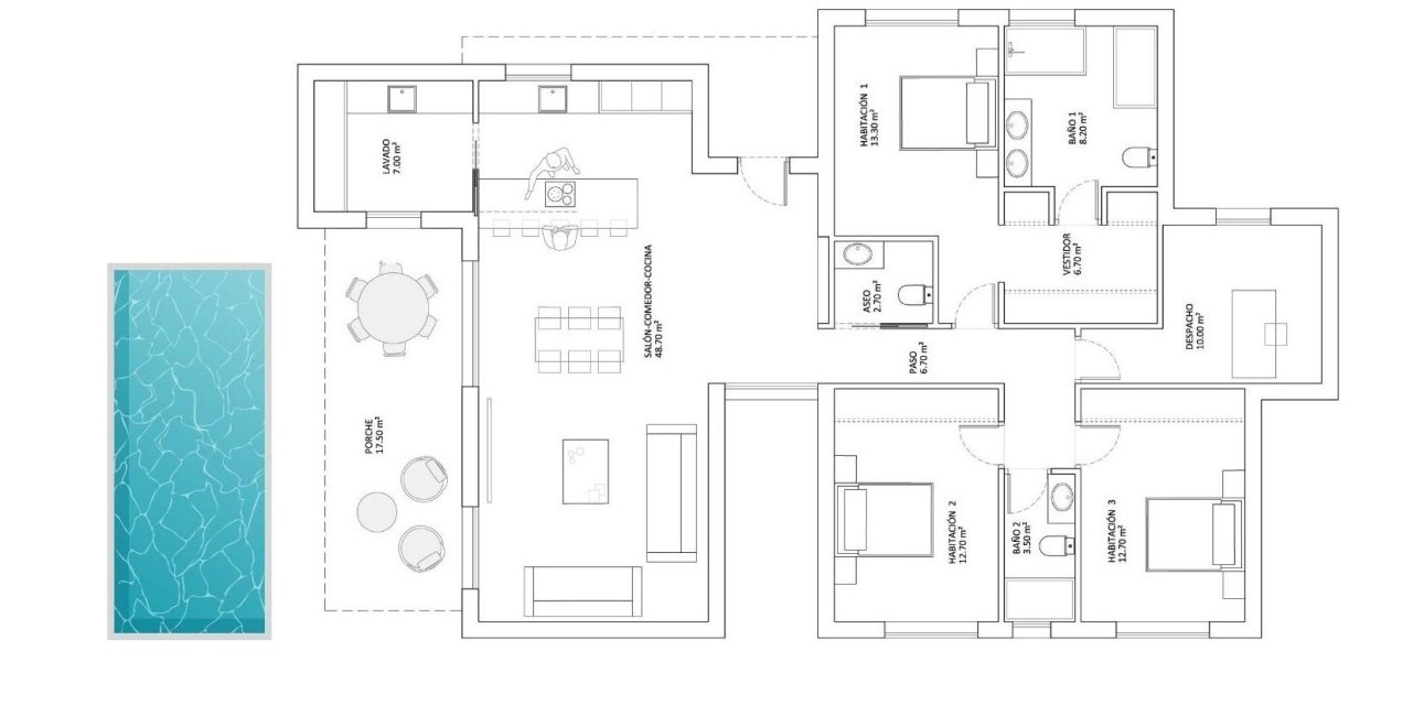 New Build - Villa -
Monforte del Cid - La Capitana