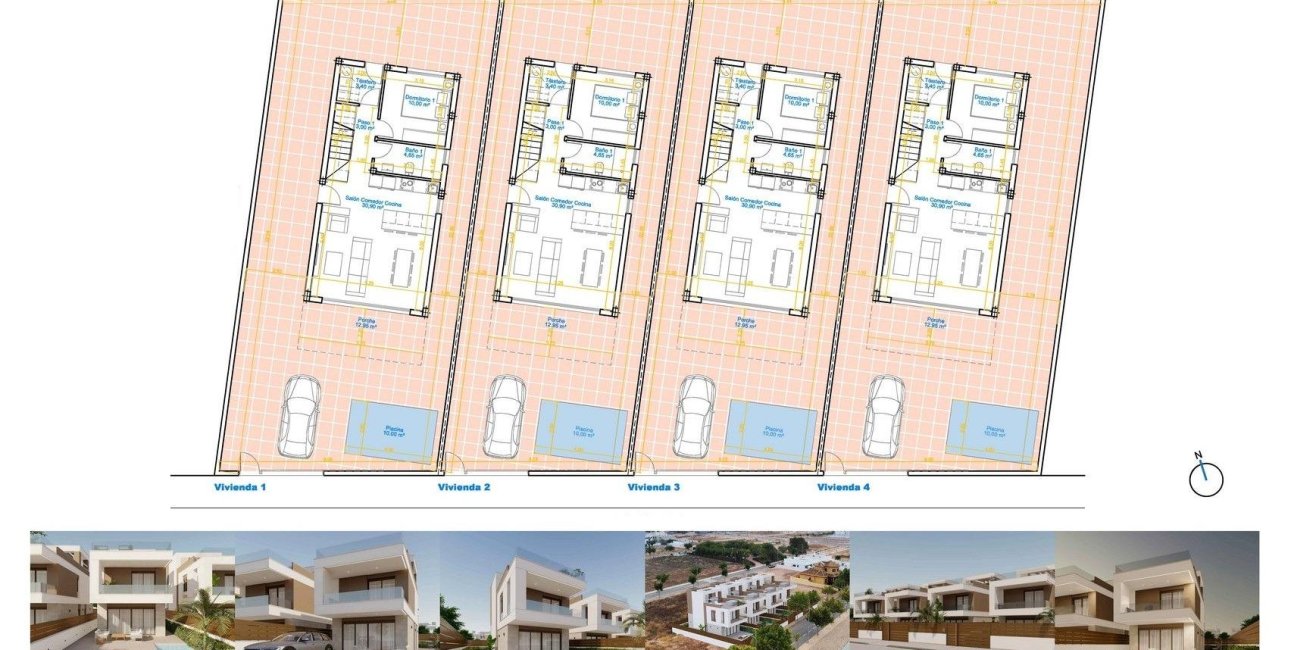 New Build - Villa -
Pilar de la Horadada - pueblo