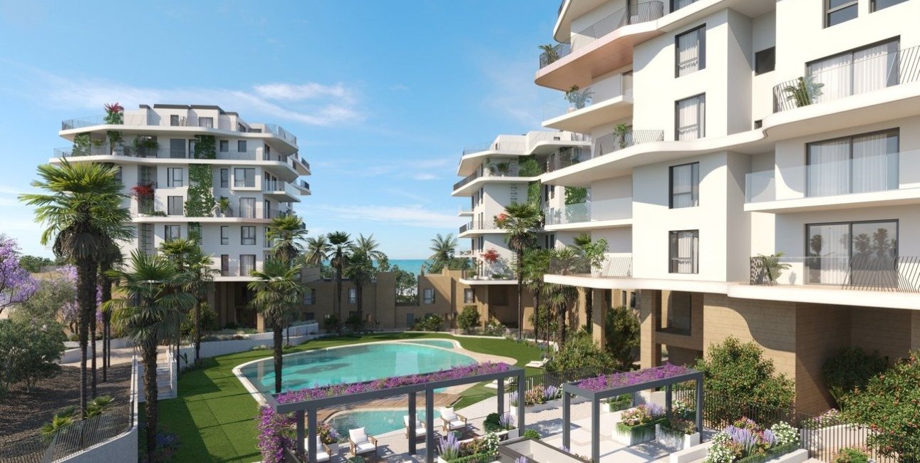New Build - Apartment / flat -
Villajoyosa - Playa Les Torres