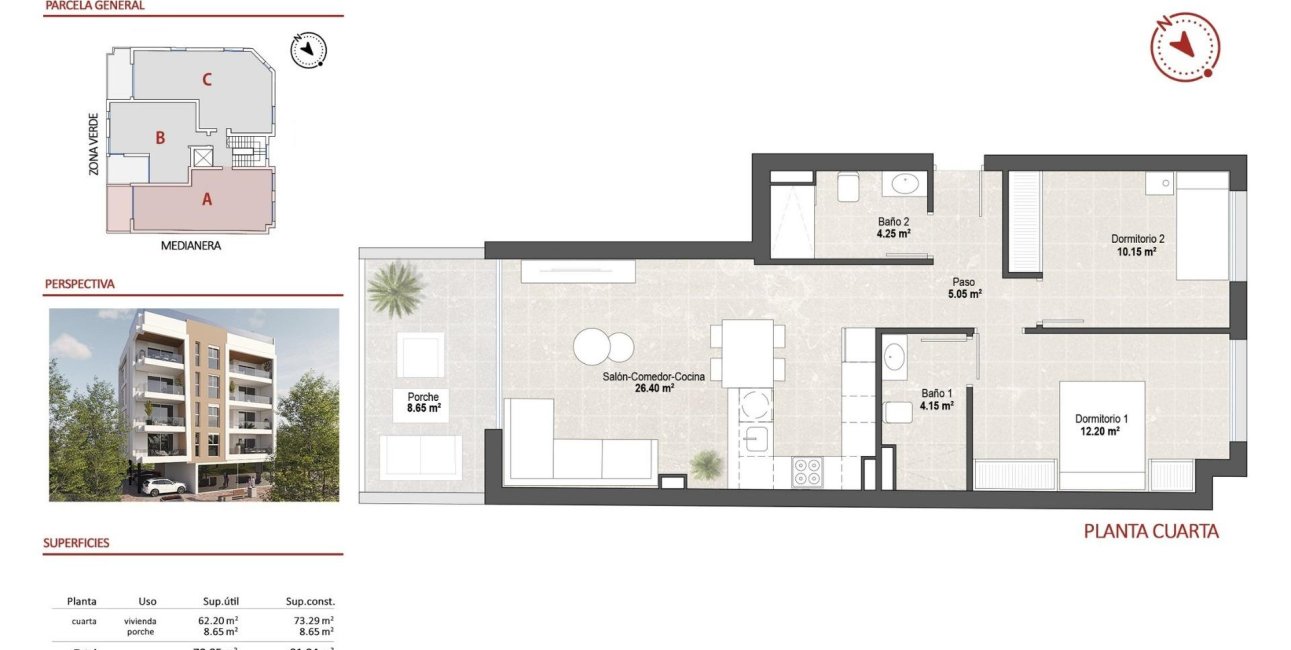 New Build - Penthouse -
San Pedro del Pinatar - Lo Pagan