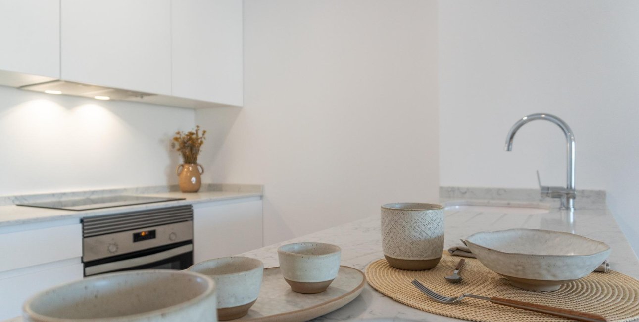 Obra nueva - Apartamento / piso -
Orihuela Costa - Playa Flamenca