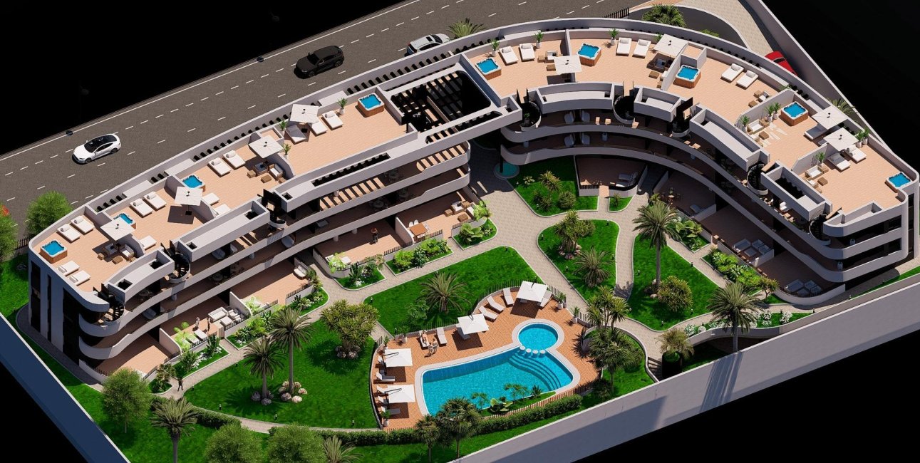 New Build - Apartment / flat -
Los Alcázares - Serena Golf