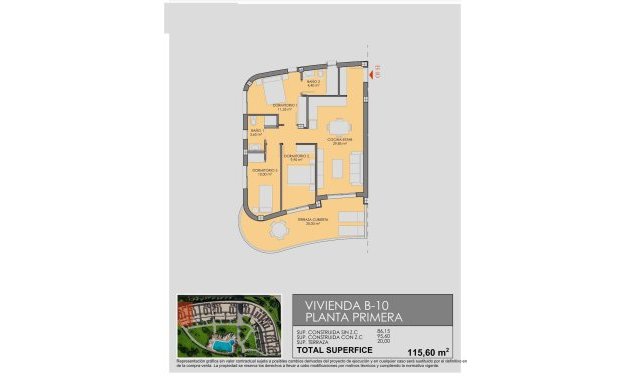 New Build - Apartment / flat -
Los Alcázares - Serena Golf