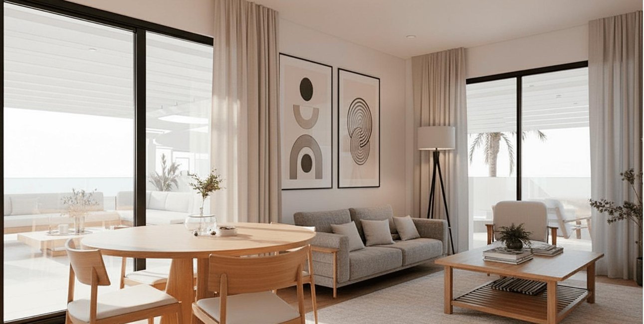 New Build - Apartment / flat -
Los Alcázares - Serena Golf