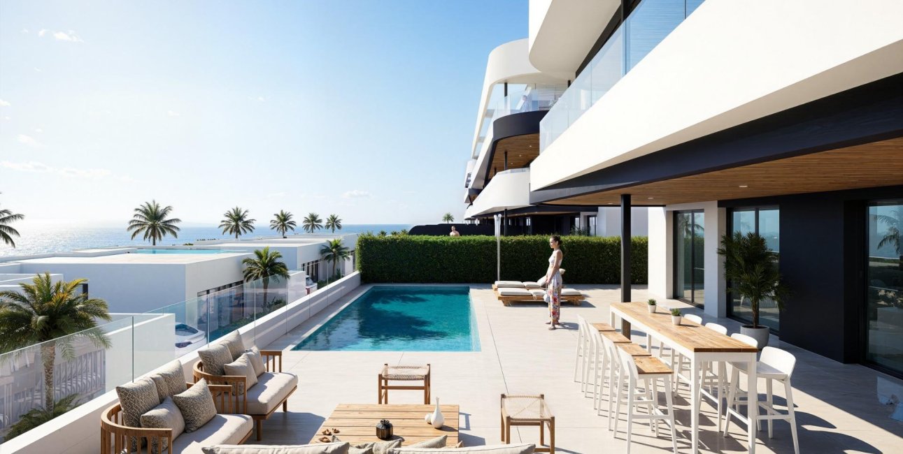 New Build - Apartment / flat -
Los Alcázares - Serena Golf