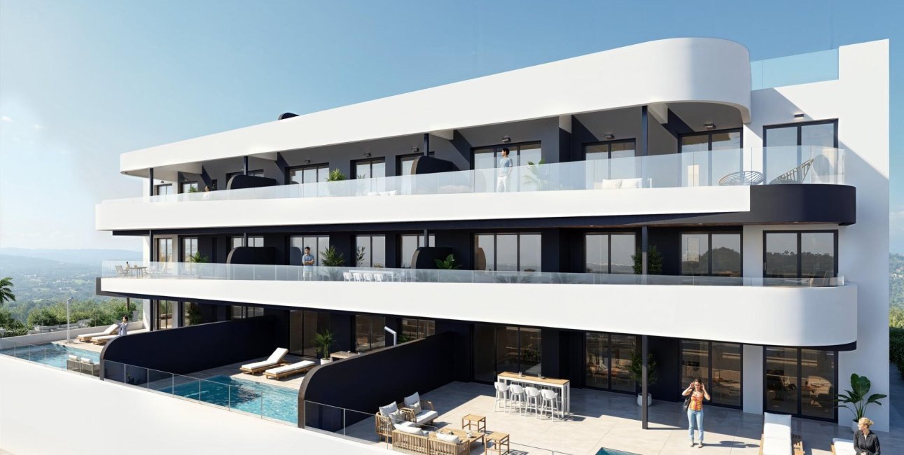New Build - Apartment / flat -
Los Alcázares - Serena Golf