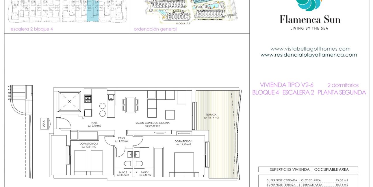 Obra nueva - Apartamento / piso -
Orihuela Costa - Playa Flamenca