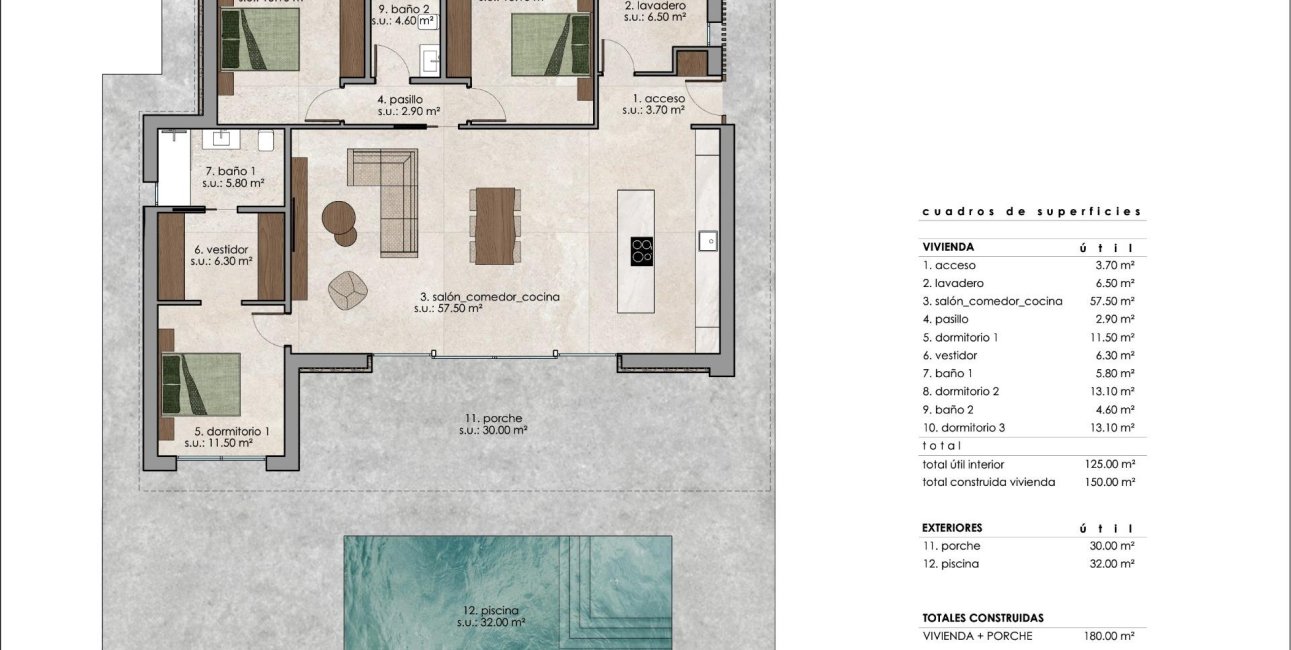 Obra nueva - Villa -
Pinoso - Lel