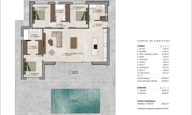 Obra nueva - Villa -
Pinoso - Lel