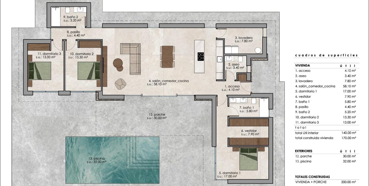 Obra nueva - Villa -
Pinoso - Lel