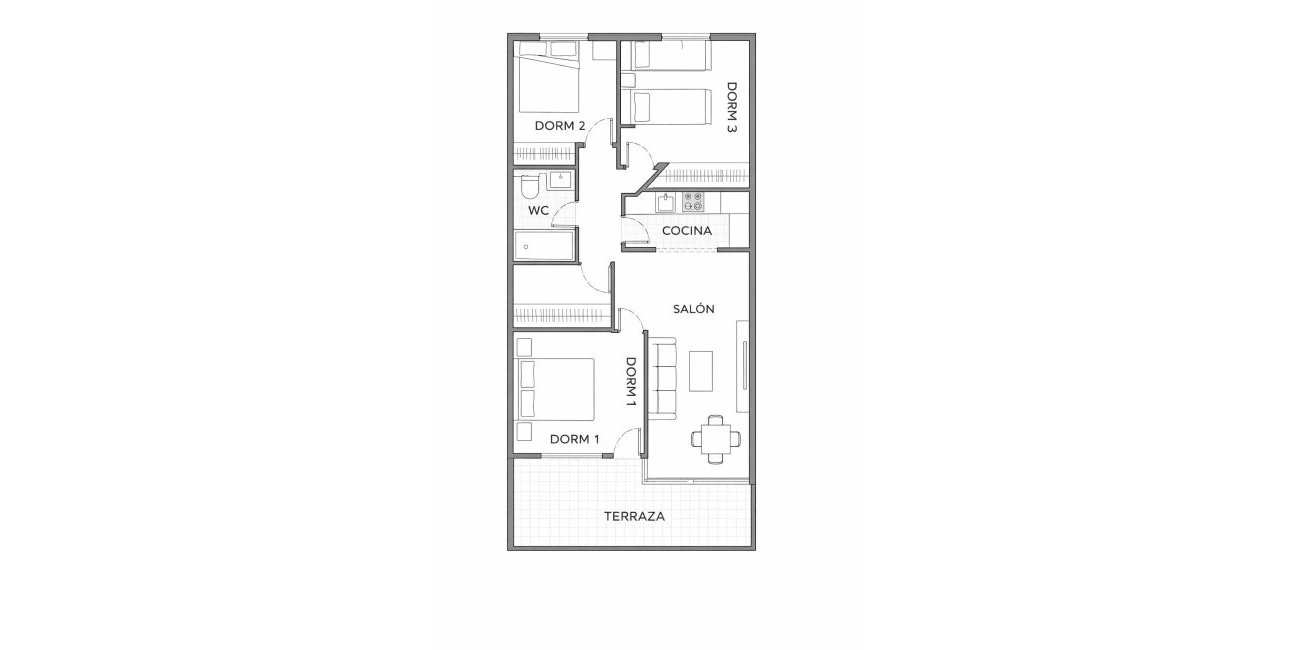 Resale - Apartment / flat -
Dehesa de campoamor - Altos de campoamor