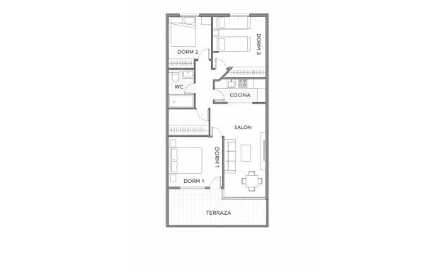 Resale - Apartment / flat -
Dehesa de campoamor - Altos de campoamor