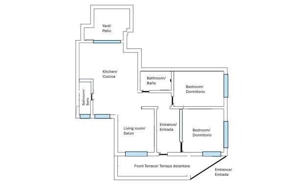 Rynek wtórny - Mieszkanie  -
Torrevieja - Torrevieja - Centre