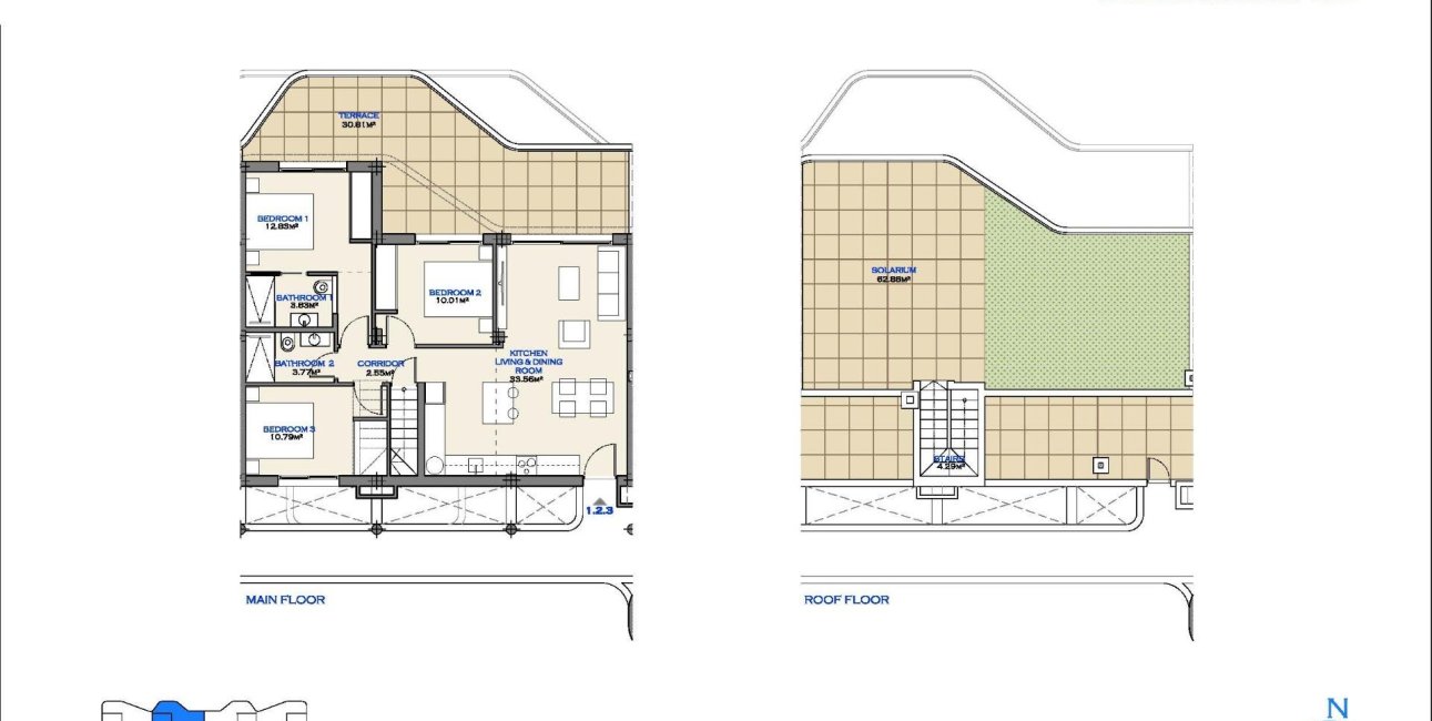 New Build - Penthouse -
Los Alcázares - Serena Golf