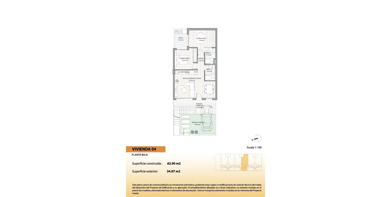 Rynek pierwotny - Bungalowy -
San Pedro del Pinatar - El Salero