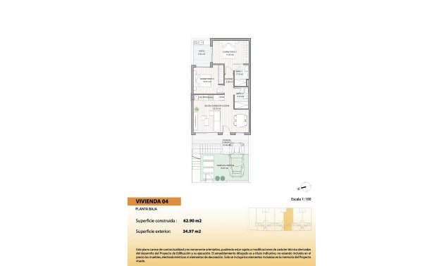 Rynek pierwotny - Bungalowy -
San Pedro del Pinatar - El Salero