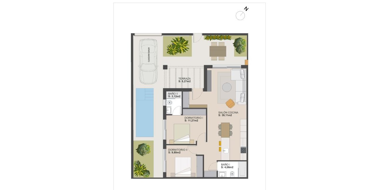 New Build - Townhouse -
Torre Pacheco - El Alba