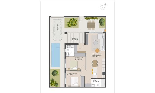New Build - Townhouse -
Torre Pacheco - El Alba