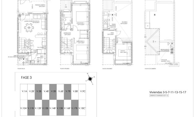 Rynek pierwotny - Dom Szeregowy -
Torre Pacheco - Santa Rosalia pueblo