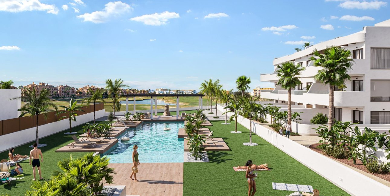 Obra nueva - Apartamento / piso -
Los Alcázares - La Serena Golf