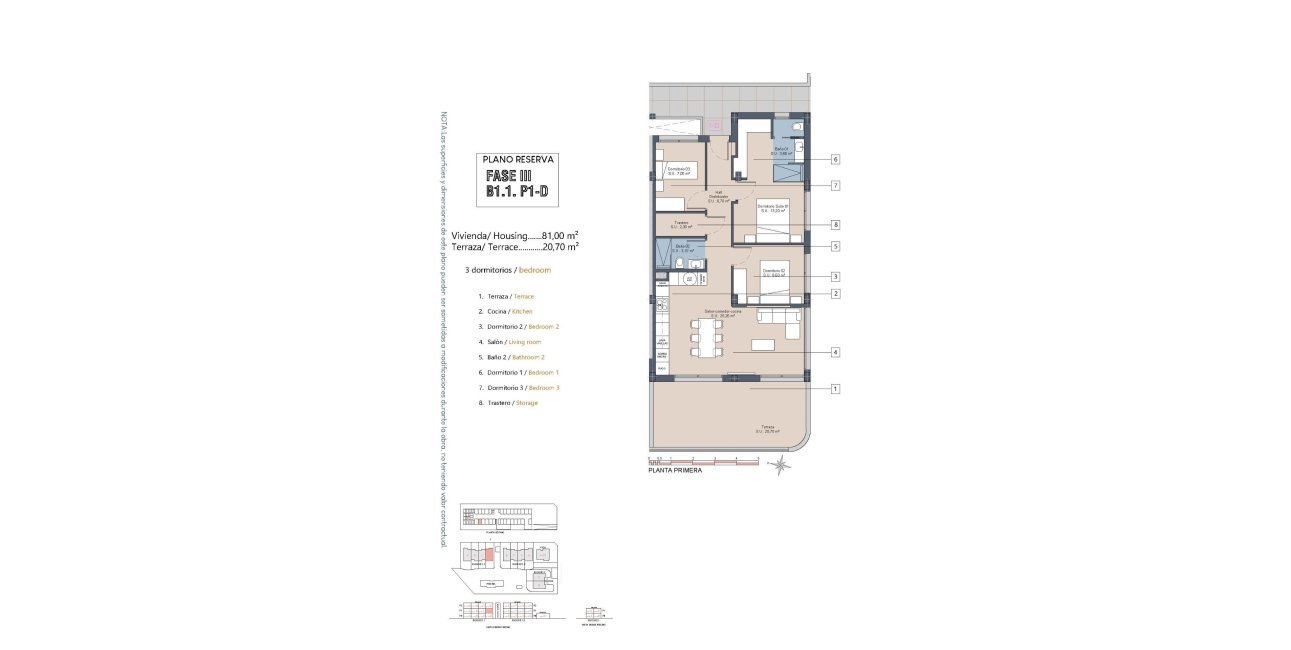 Obra nueva - Apartamento / piso -
Los Alcázares - La Serena Golf