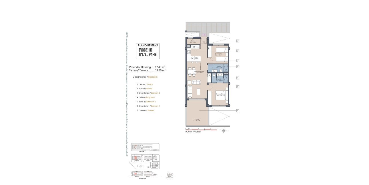 Obra nueva - Apartamento / piso -
Los Alcázares - La Serena Golf