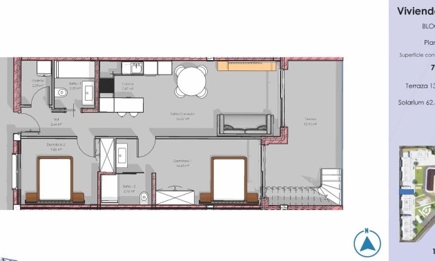 Rynek pierwotny - Penthouse -
Guardamar del Segura - El Raso