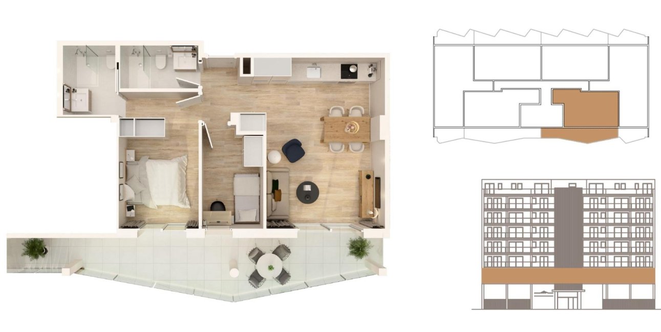 New Build - Apartment / flat -
Moncofa - Playa de Moncofa