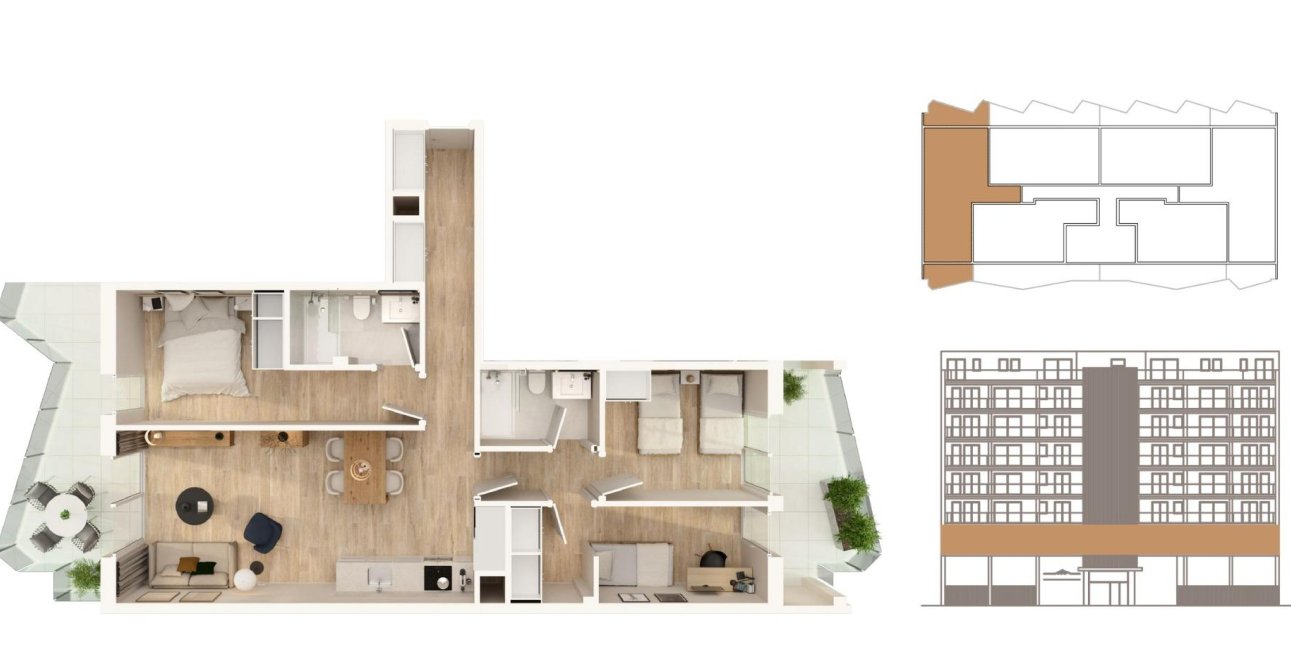 New Build - Apartment / flat -
Moncofa - Playa de Moncofa