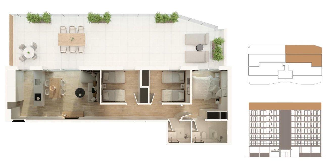 New Build - Penthouse -
Moncofa - Playa de Moncofa