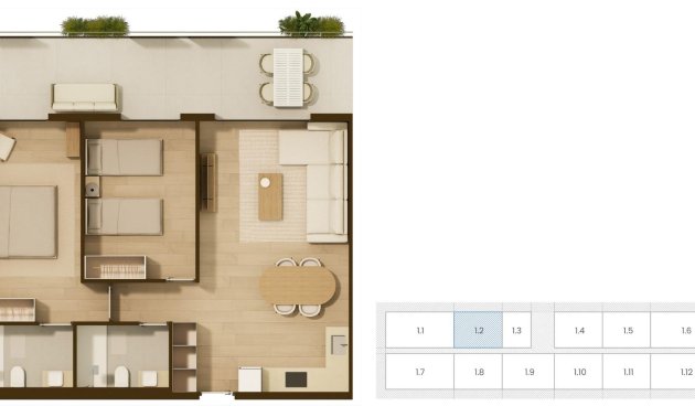 New Build - Apartment / flat -
Moncofa - Playa de Moncofa