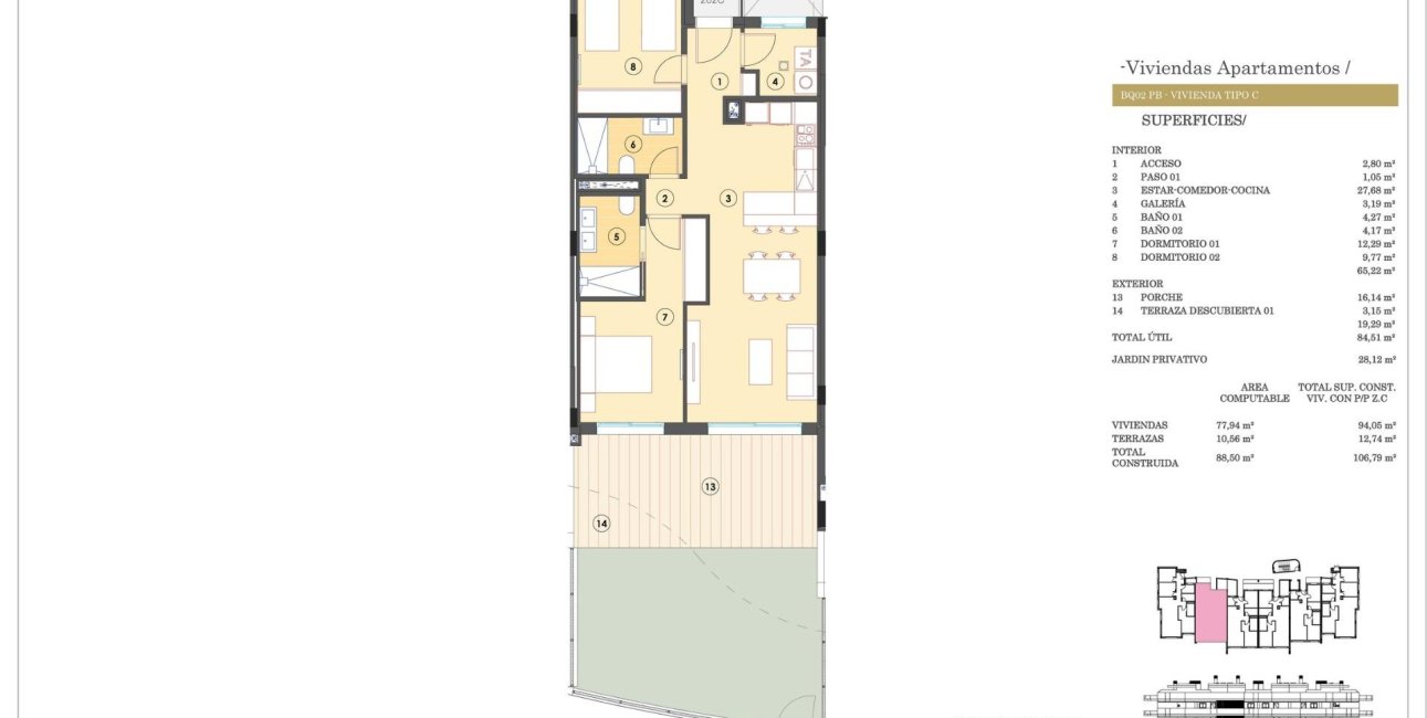 New Build - Apartment / flat -
Finestrat - Campana Garden