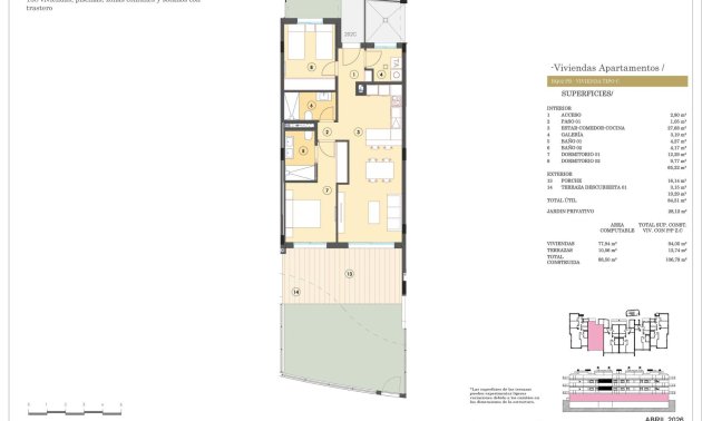 New Build - Apartment / flat -
Finestrat - Campana Garden