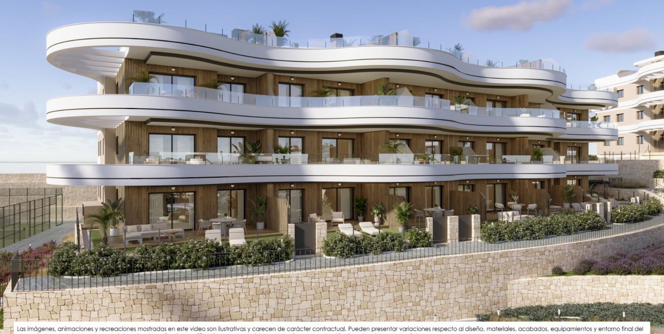 New Build - Apartment / flat -
Finestrat - Campana Garden