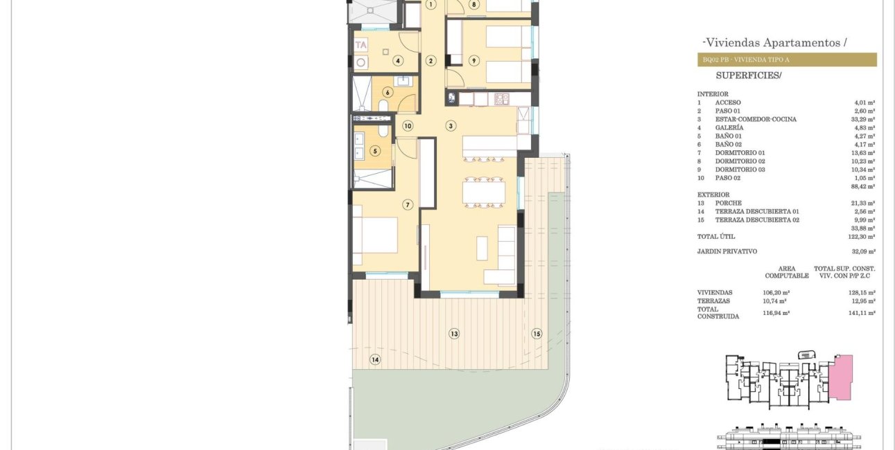 New Build - Apartment / flat -
Finestrat - Campana Garden