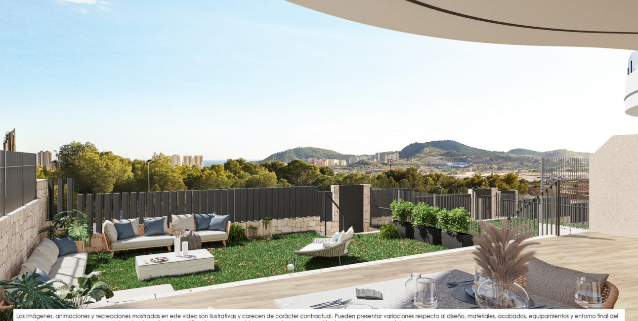 New Build - Apartment / flat -
Finestrat - Campana Garden