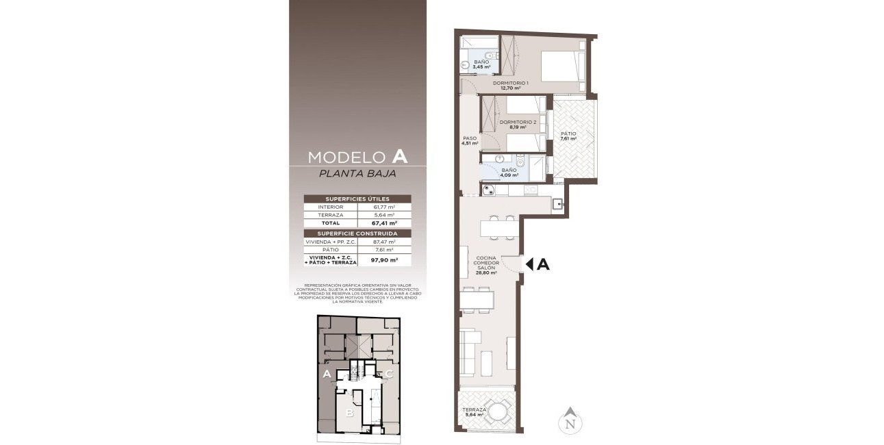 New Build - Apartment / flat -
Torrevieja - Playa del Cura