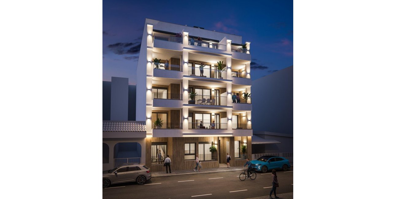 New Build - Apartment / flat -
Torrevieja - Playa del Cura