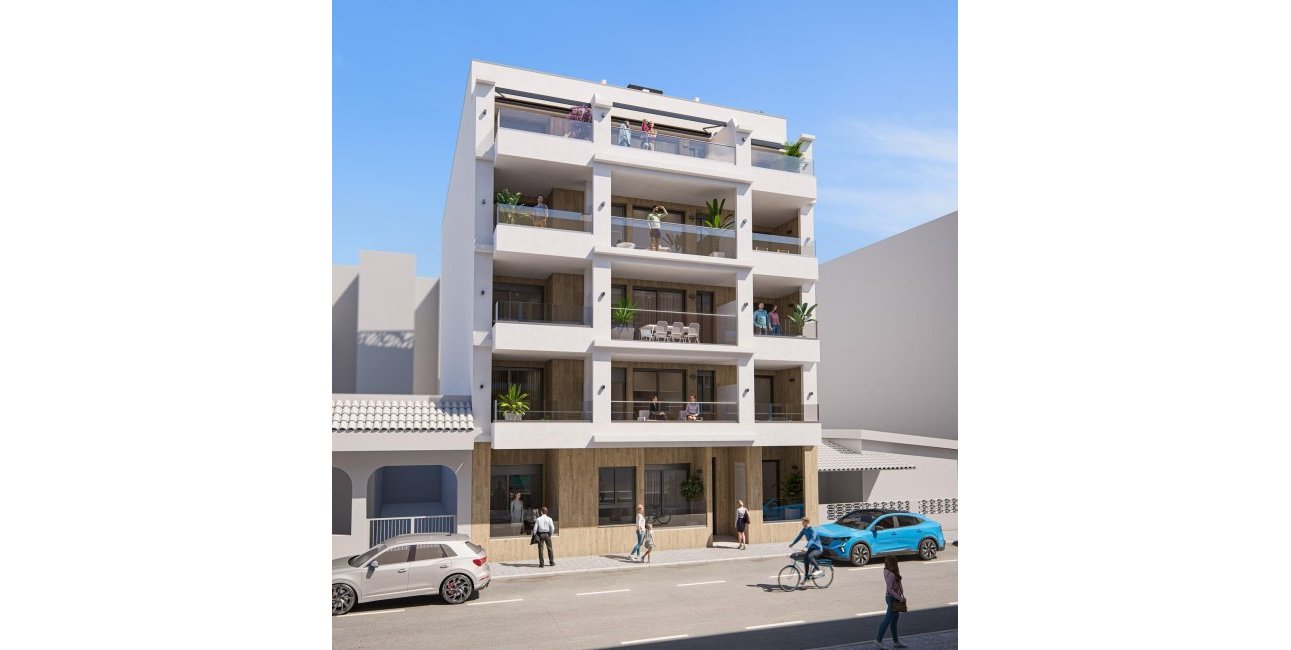 New Build - Apartment / flat -
Torrevieja - Playa del Cura