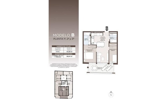 New Build - Apartment / flat -
Torrevieja - Playa del Cura