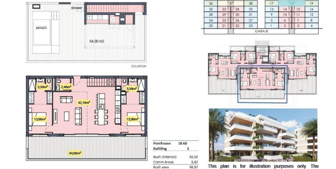 New Build - Penthouse -
Torre Pacheco - Santa Rosalia Lake And Life Resort