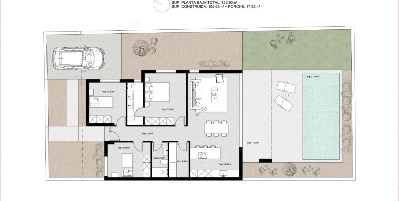 Obra nueva - Villa -
Molina De Segura - Urb. La Quinta