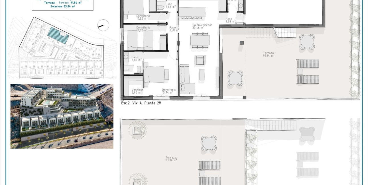 New Build - Penthouse -
Aguilas - Playa del Hornillo